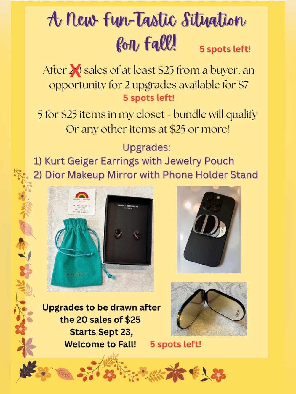 Fall Fun-Tastic! 5 spots left! - Picture 1 of 1